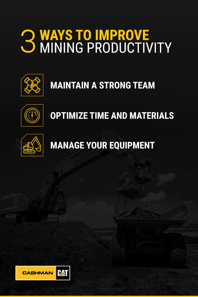 3 Ways to Improve Mining Productivity