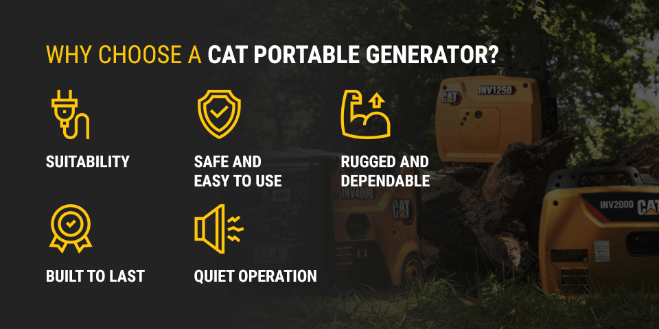 Why Choose a Cat Portable Generator?