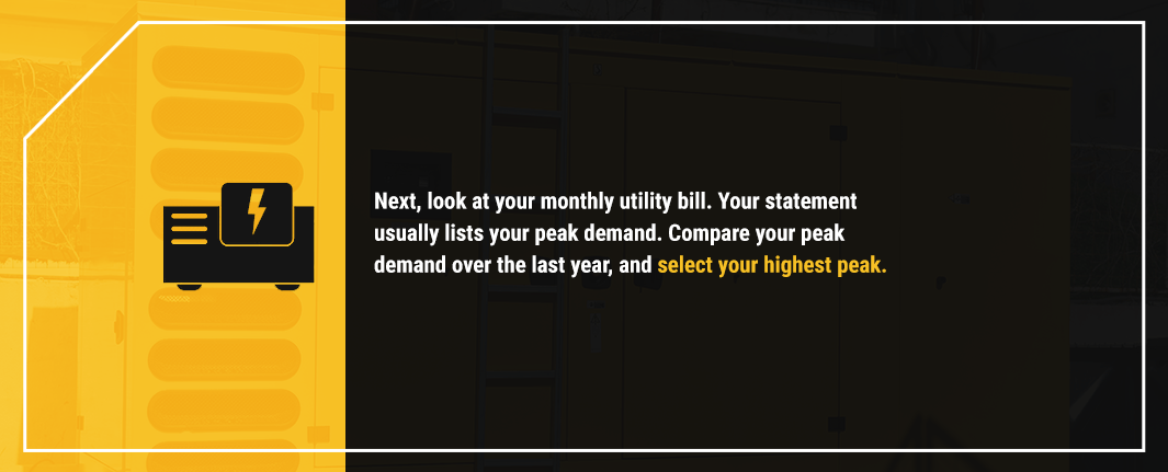 Choosing the Right Size Generator