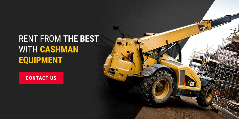 Rent From the Best With Cashman Equipment