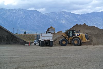 Bing crew operating CAT equipment