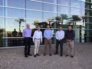 Left to Right: Steven Butel, David Cam, Todd Gilligan, Lyle Hobbs, and Joel Larson