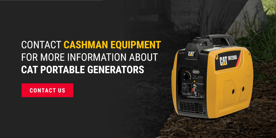 Contact Cashman Equipment for More Information About Cat Portable Generators