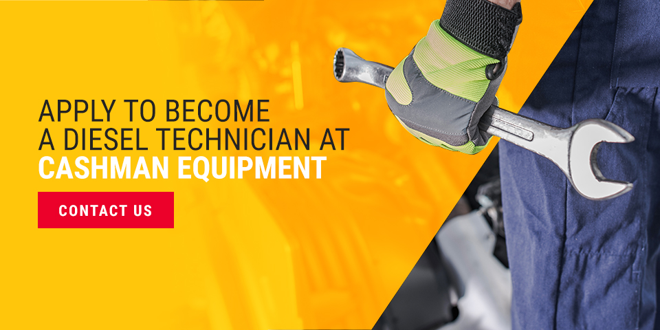 Apply to Become a Diesel Technician at Cashman Equipment